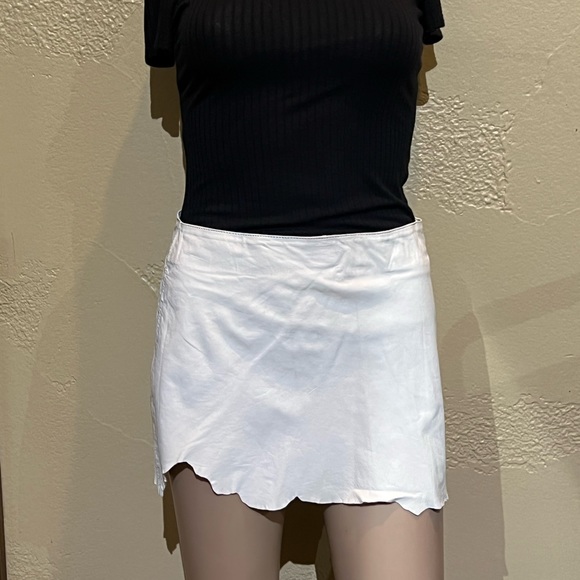 Friend of Mine Soft Leather Skirt 4 - Picture 6 of 9